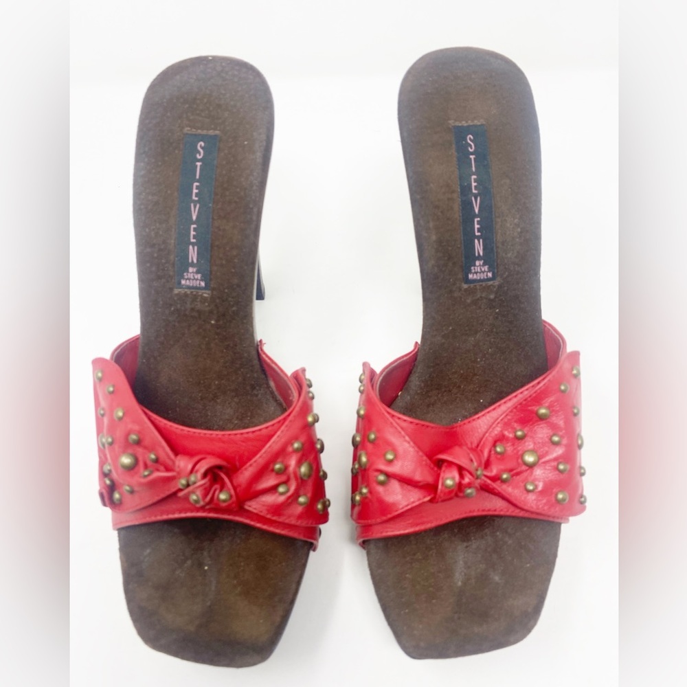 NWT Steve Madden Shoes Laci Open Toe Heels Size 9.5M